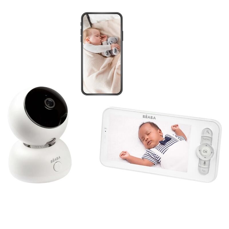 Ecoute Bebe Video Zen Premium Blanc - beaba