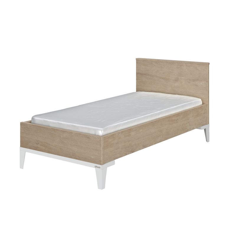 Kit de transformation pour lit bébé évolutif 70x140cm Marcel Blanc - galipette