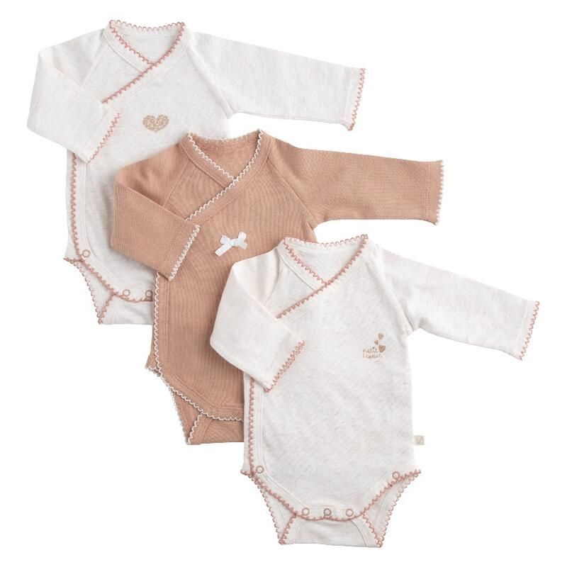 Bodies X3 Petit Coeur 0m - sauthon baby deco