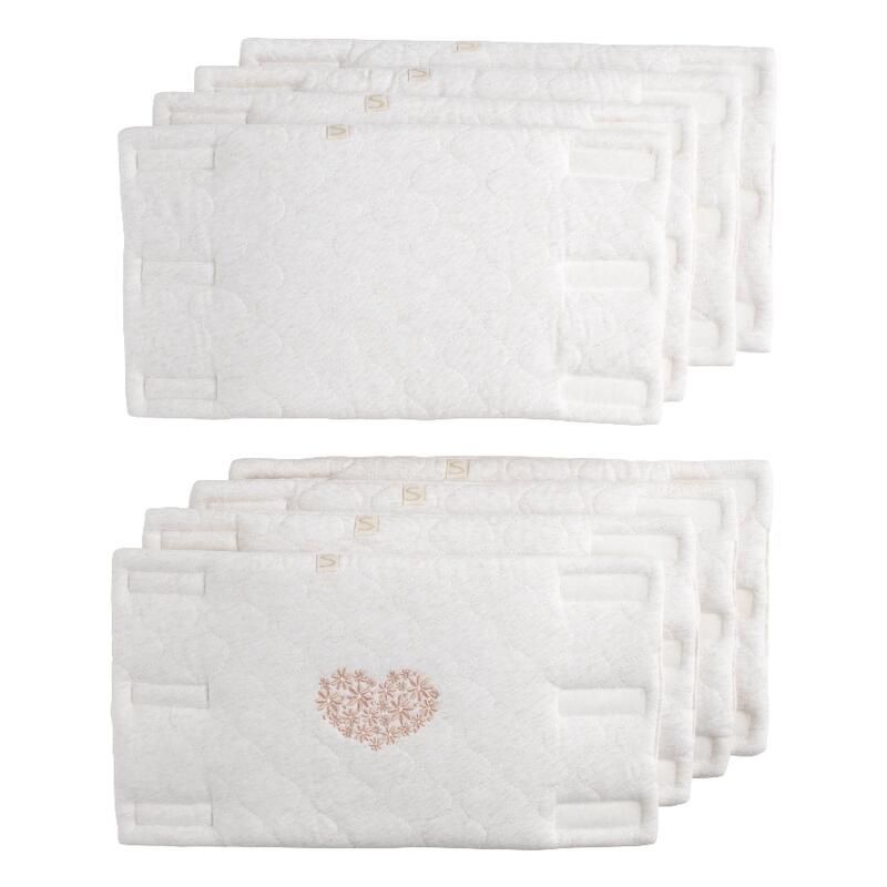 Protections De Barreaux X8 Petit Coeur - sauthon baby deco