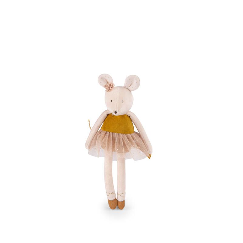 Petite Souris Or La Petite Ecole De Danse Or/Crme Moulin Roty La Petite Cole De Danse - moulin roty