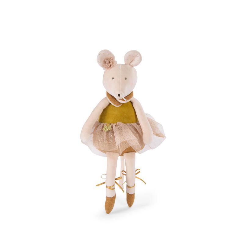 Souris Musicale La Petite Ecole De Danse Crme/Or Moulin Roty La Petite Cole De Danse - moulin roty
