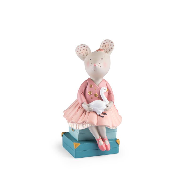 Tirelire Souris La Petite Ecole De Danse Multicolore Moulin Roty La Petite Cole De Danse - moulin roty