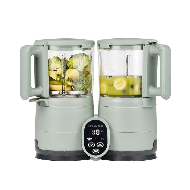 Mixeur Nutribaby Glass Celadon Green - babymoov