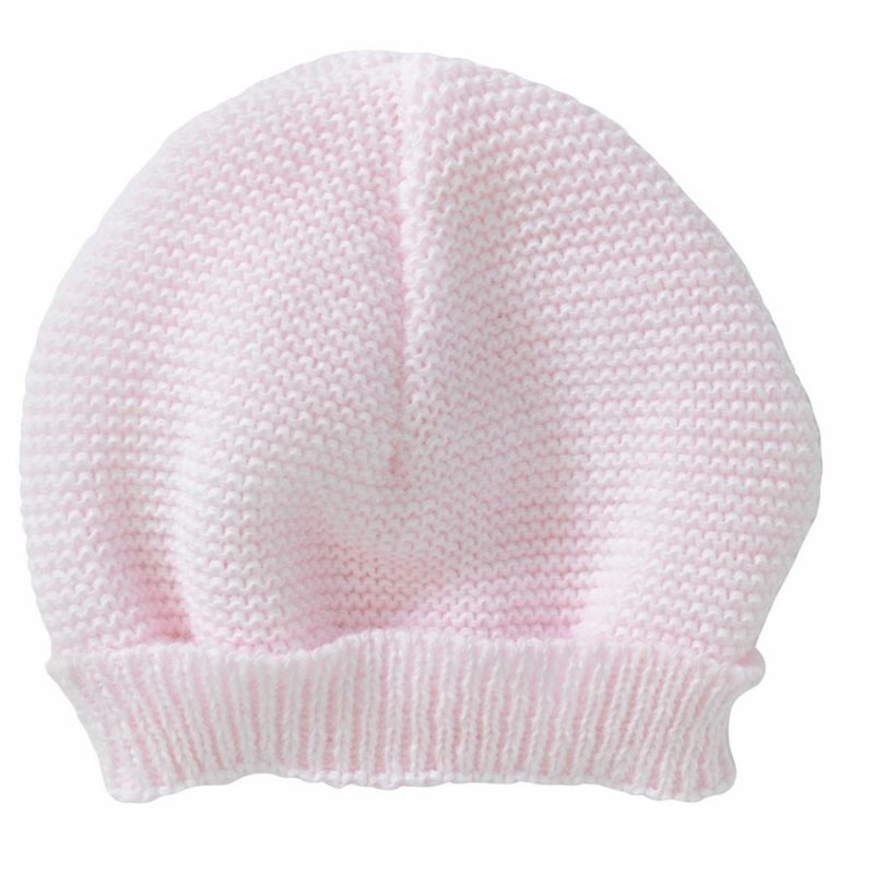 Bonnet Maille Rose Premature - bebe9 creation
