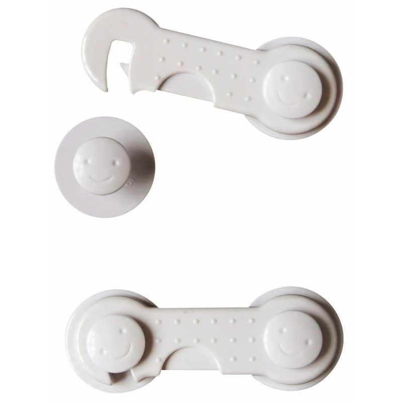 Loquets Rigides X2 Blanc - bebe9 creation
