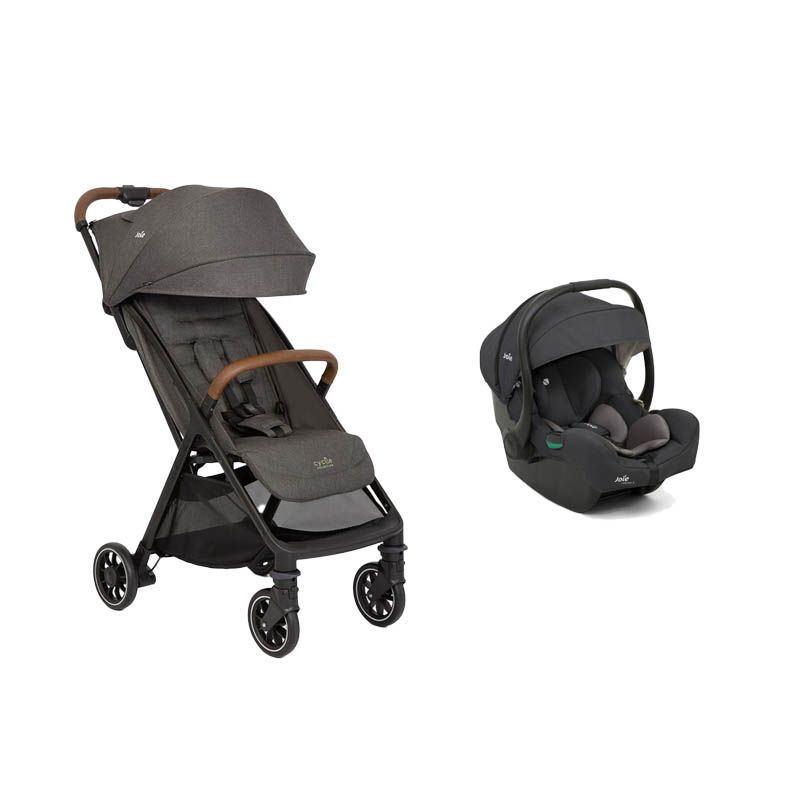 Poussette Duo Pact Pro + Siège auto i-Gemm 3 Shell Gray - joie