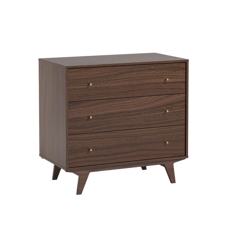 Commode 3 tiroirs Mid 2 Noix - vox