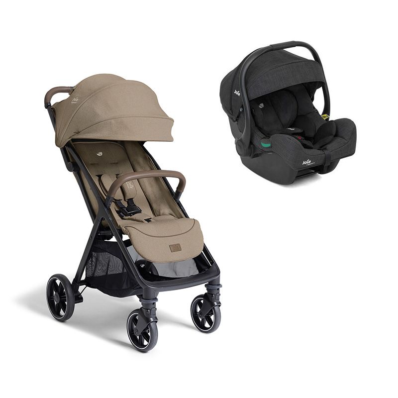 Poussette Duo Parcel Lx + Siège auto i-Gemm 3 Sandstone - joie