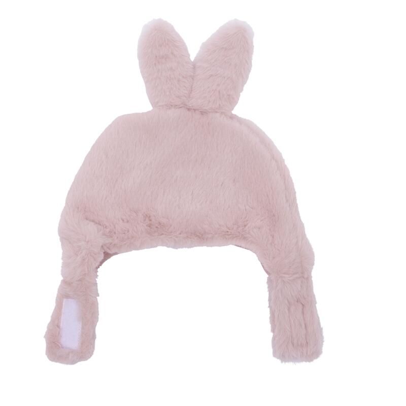 Bonnet lapin fausse fourrure Angora 12-18m - Pétale - bb&co