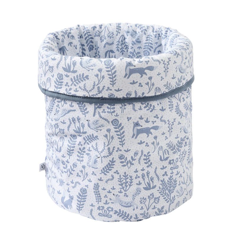 Set De Corbeilles Foret Enchantee Blanc Bleu - bb&co