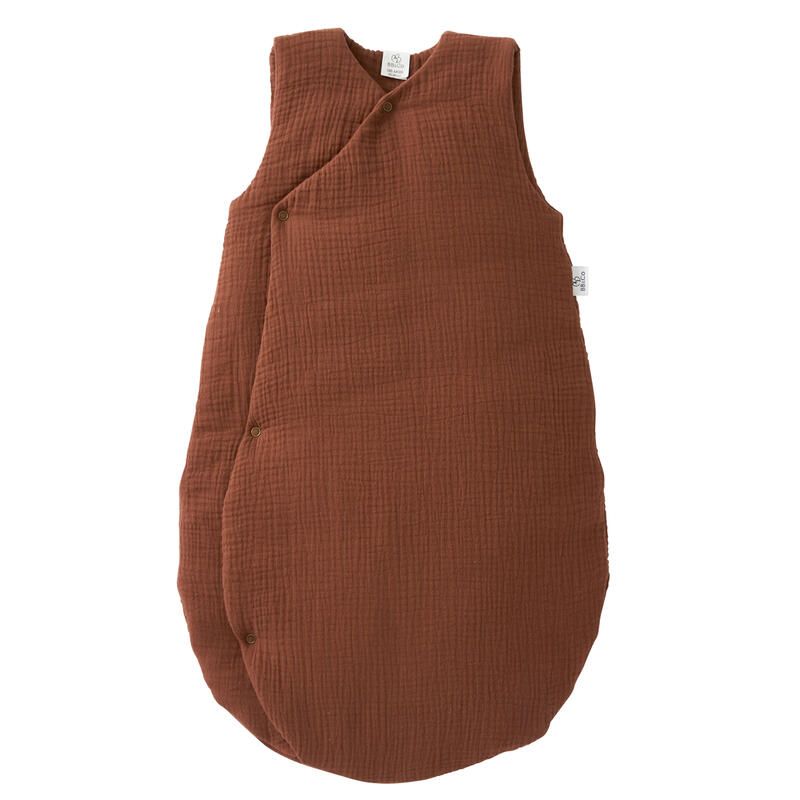 Gigoteuse Gaze Forme Kimono Mix Match 0-6m Toffee - bb&co