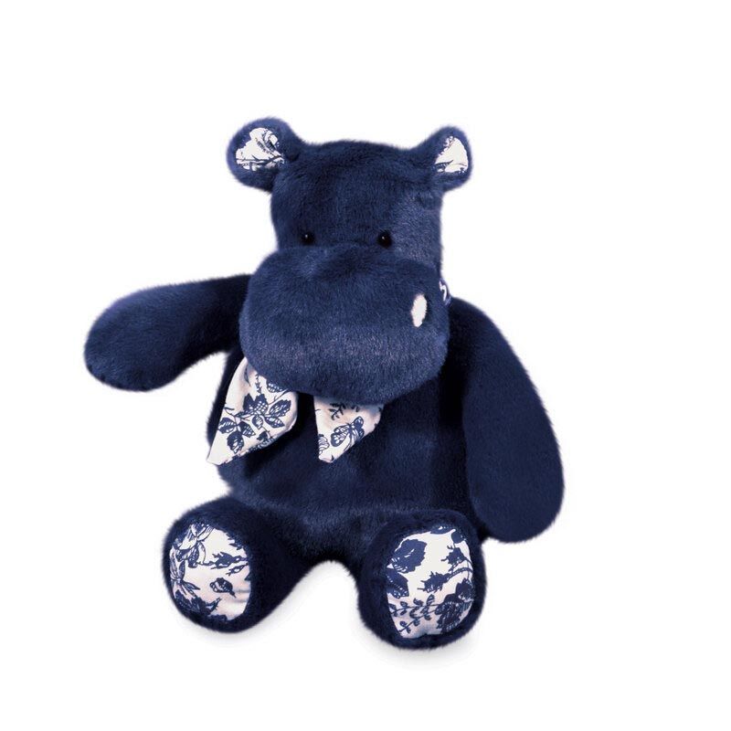Hippo Bandana Lhippo 22cm Bleu - histoire d'ours