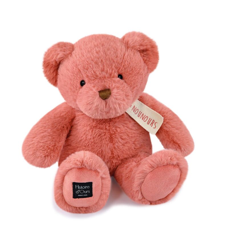 Le Nounours Le Nounours 28cm Rose - histoire d'ours