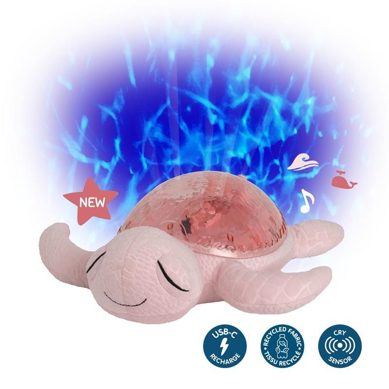 Tranquil Turtle Rechargeable Tranquil Family 0m+ Rose - cloud b