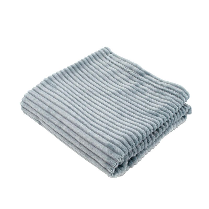 Couverture Boudoir 75x100 Cm Gris Bleu Domiva Gris Bleu - domiva