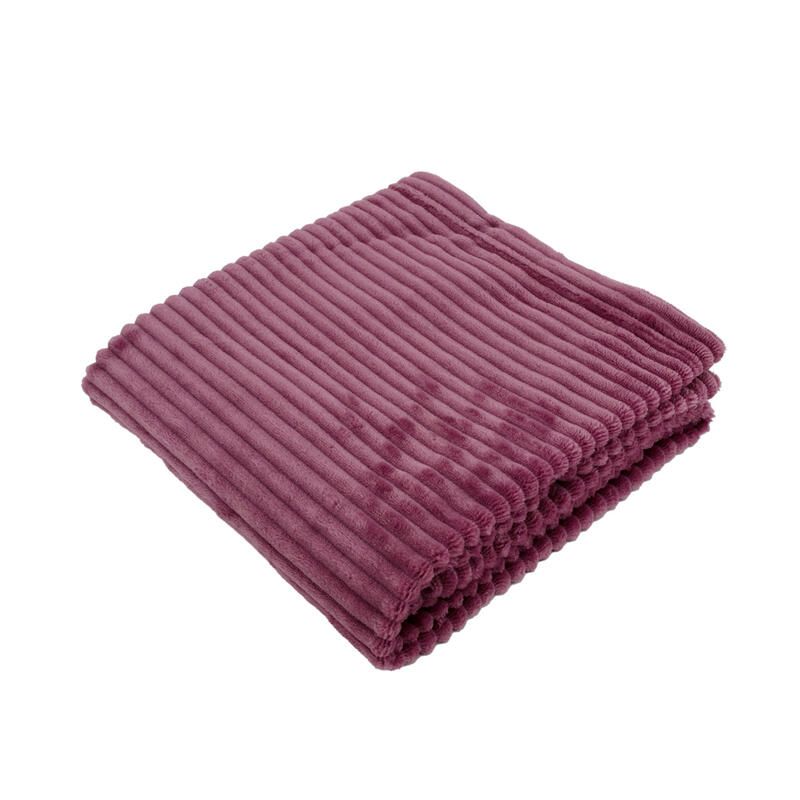 Couverture Boudoir 75x100 Cm Framboise Domiva Framboise - domiva