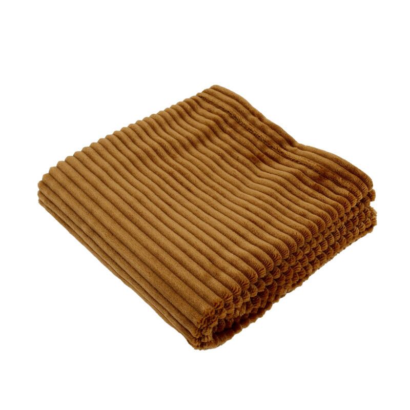 Couverture Boudoir 75x100 Cm Caramel Domiva Caramel - domiva
