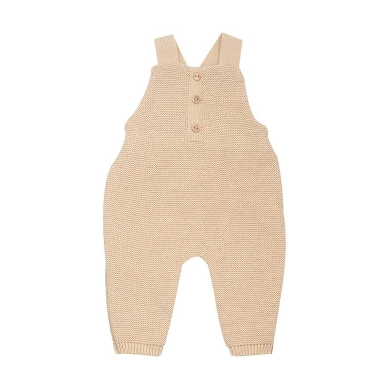 Salopette Maille 1/3m Caramel - trois kilos sept