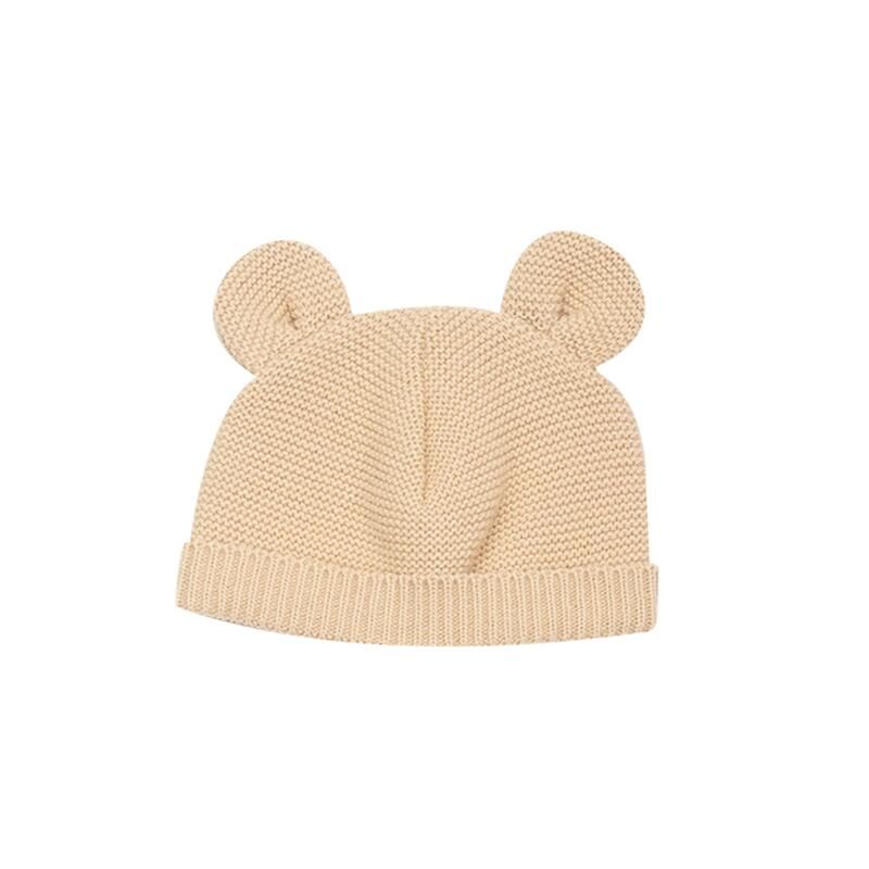 Bonnet Maille 0/1m Caramel - trois kilos sept
