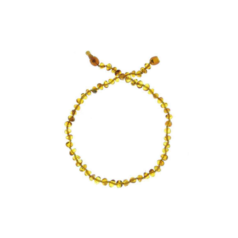 Collier Enfant Ambre - Billes - Clips Honey - baltic way shop