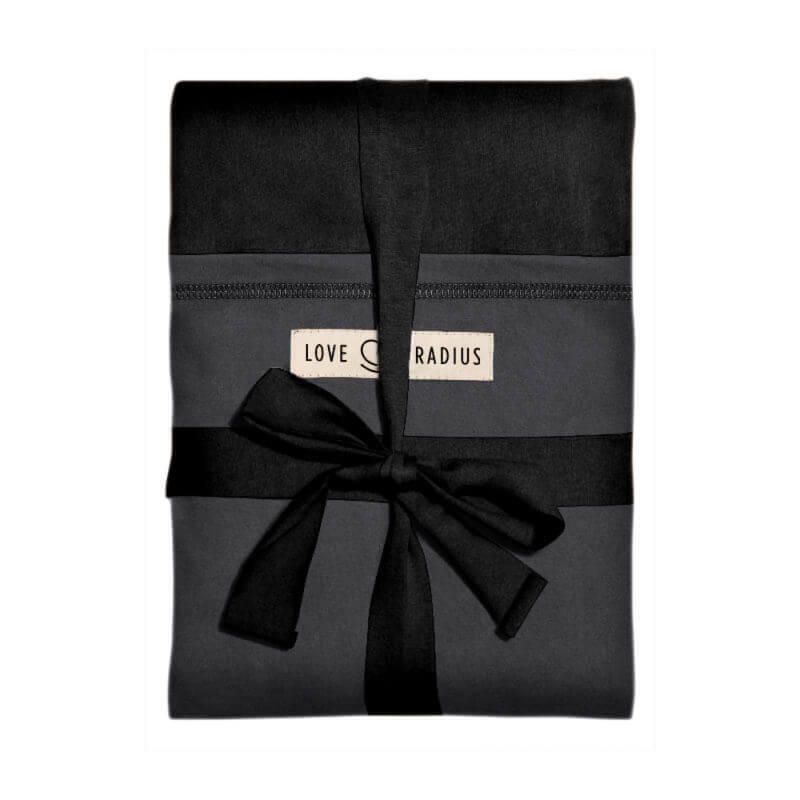 Echarpe de portage l'Originale JPMBB noir/anthracite - love radius
