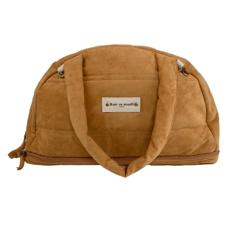 Sac à langer doudoune Camel - baby on board