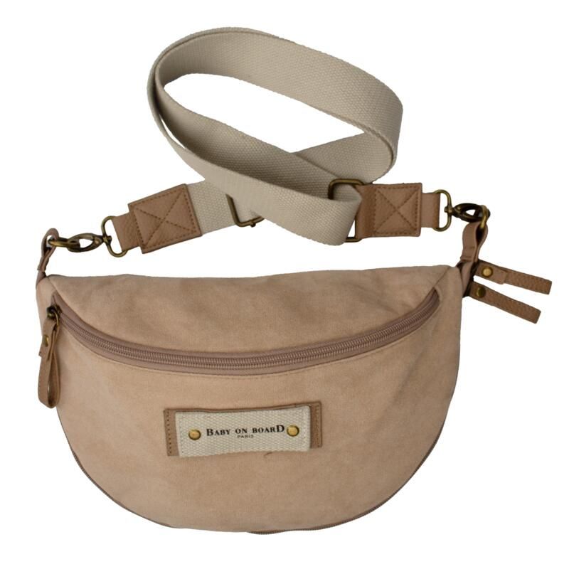 Sac à langer banane Armelle natural Beige - baby on board