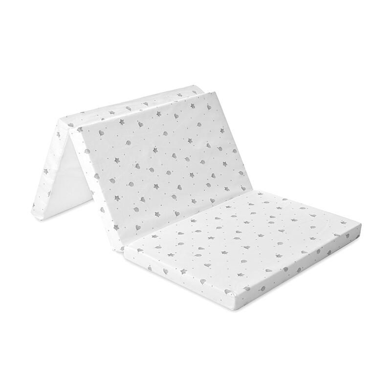 Matelas Pliant Classic 60x120cm Gris - lorelli
