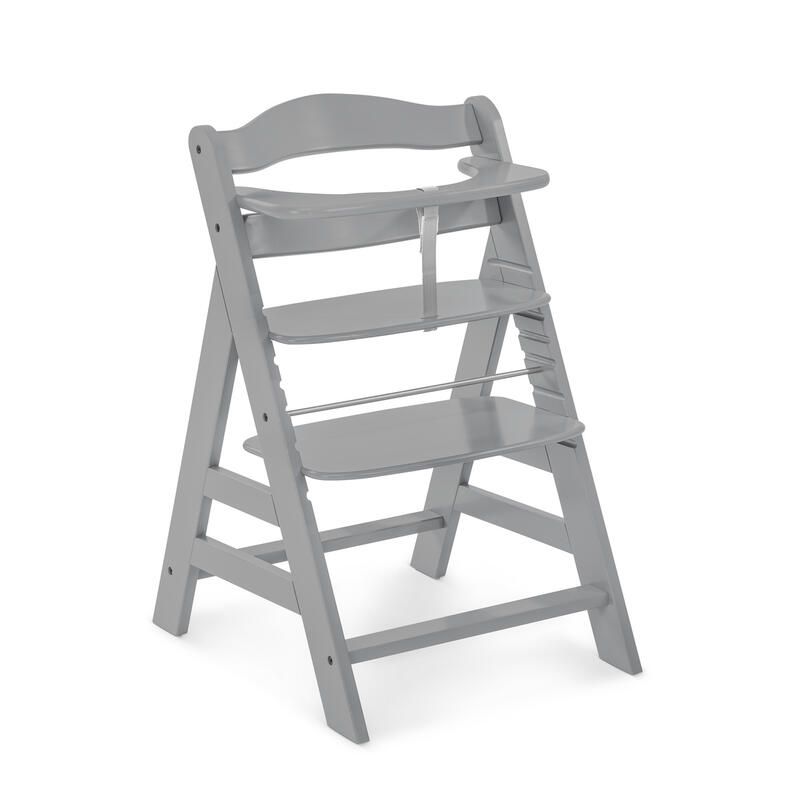 Chaise Haute Alpha+ Gris - hauck