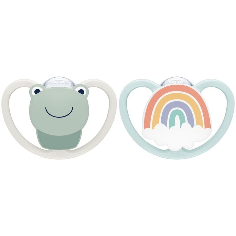 Sucettes X2 0-6m Vert - nuk