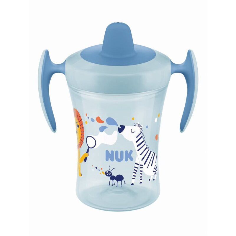Trainer Cup - Poignees Et Embout Doux 6m+ Bleu - nuk