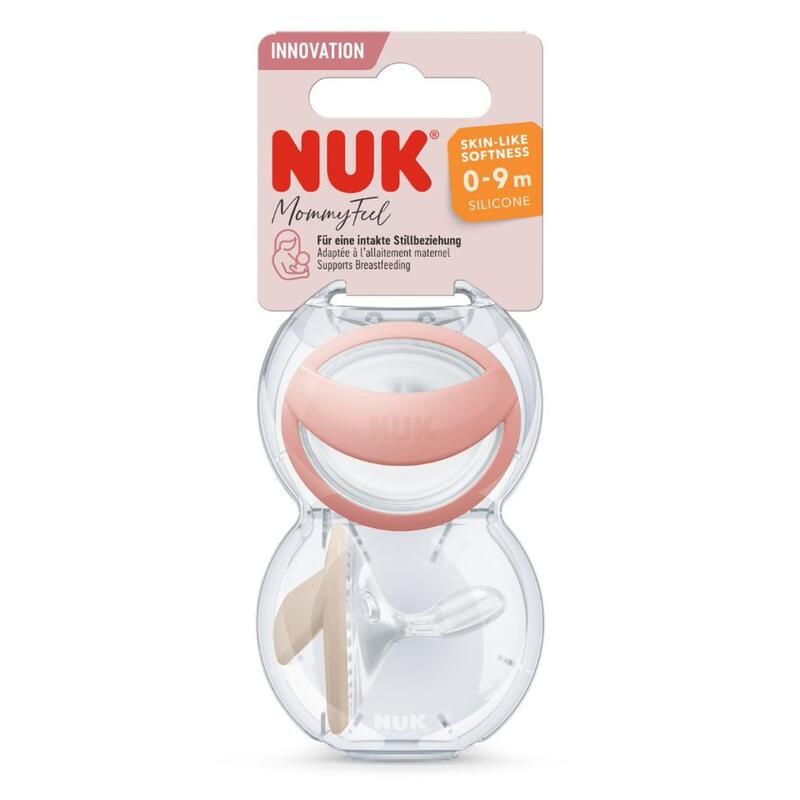 Sucettes X2 Mommyfeel 0-6m Blush - nuk