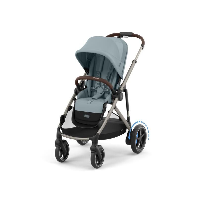 Poussette Egazelle Tpe Gold Stormy Blue - cybex