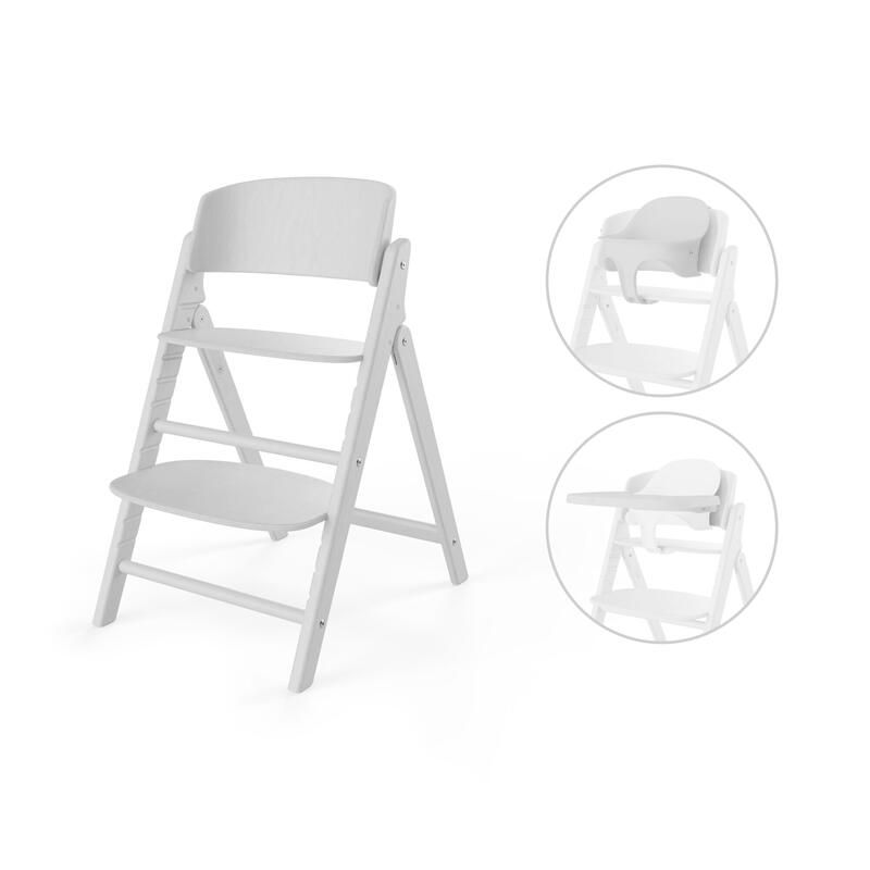 Chaise Haute Click Fold 3-en-1 Gold White - cybex