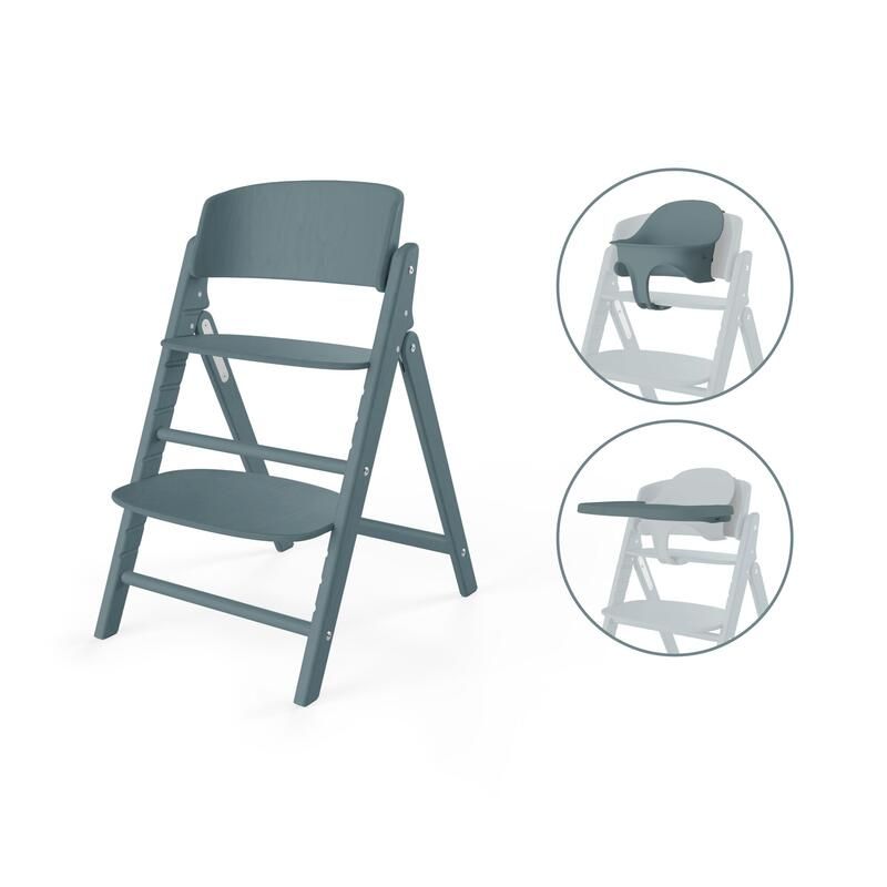 Chaise Haute Click Fold 3-en-1 Gold Blue - cybex