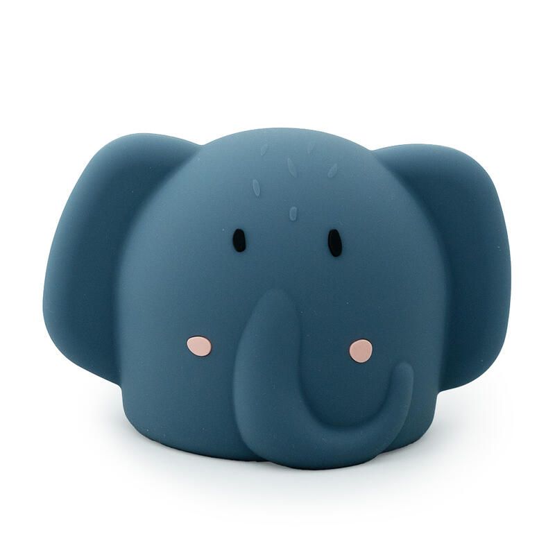 Veilleuse Silicone Mrs. Elephant Bleu - trixie