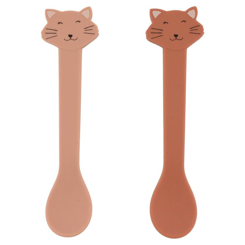 Cuillere Silicone 2-pack Rose Trixie Mrs. Cat - trixie