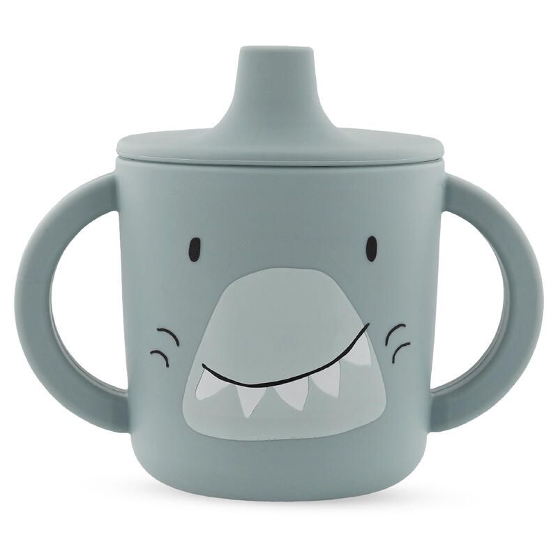 Tasse Dapprentissage En Silicone Bleu - trixie