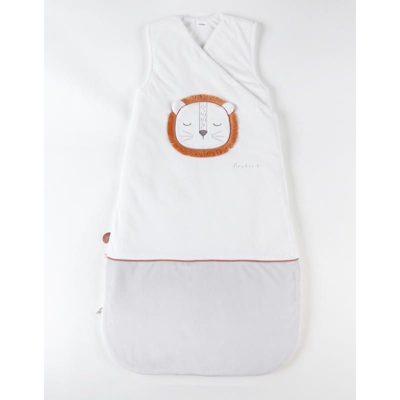 Bk Gigoteuse Babou 100 Veloudoux Bicolore Bk Blanc - noukie 's