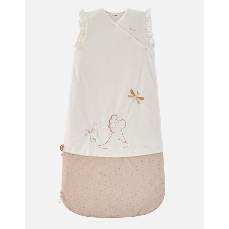 Pop Gigoteuse 100cm Veloudoux Pop Noukies Rose - noukie 's