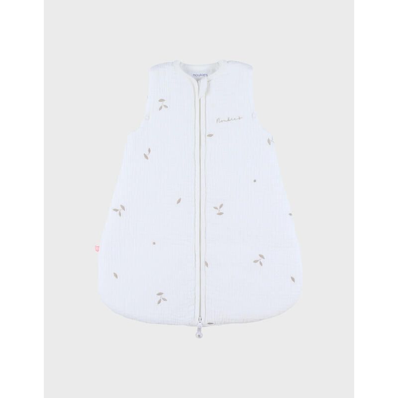 Gigoteuse Gaze De Coton Bio Brodee Fluffy, Orso Lily 50cm - noukie 's