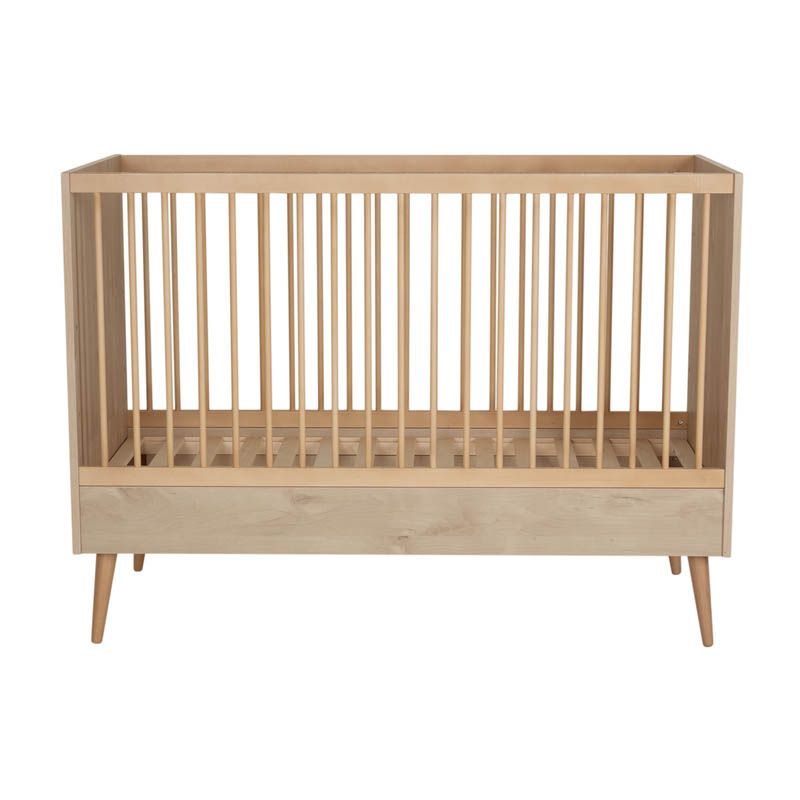Lit bébé évolutif 70x140cm Cocoon Natural Oak - quax
