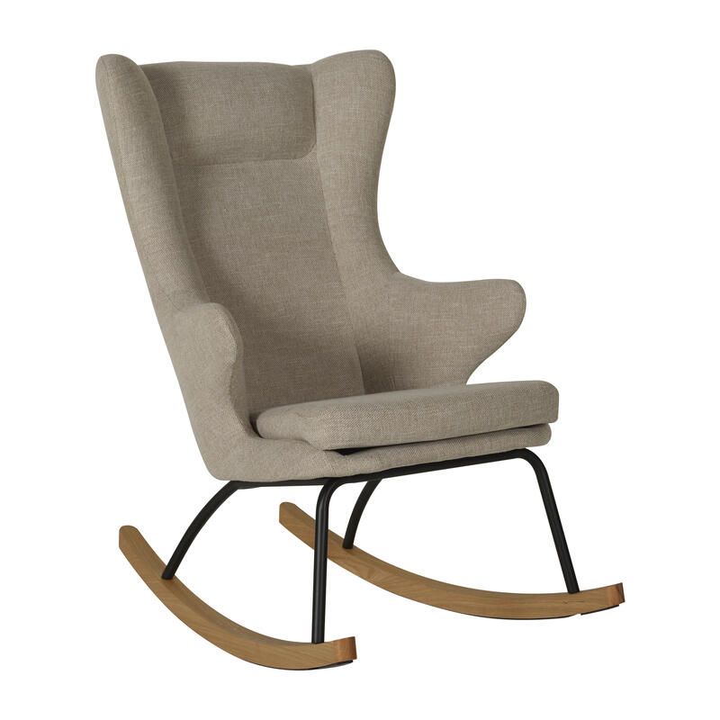 Fauteuil Rocking Adult Chair De Luxe Argile - quax
