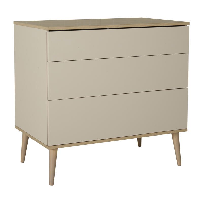 Commode 3 tiroirs Flow Argile - quax