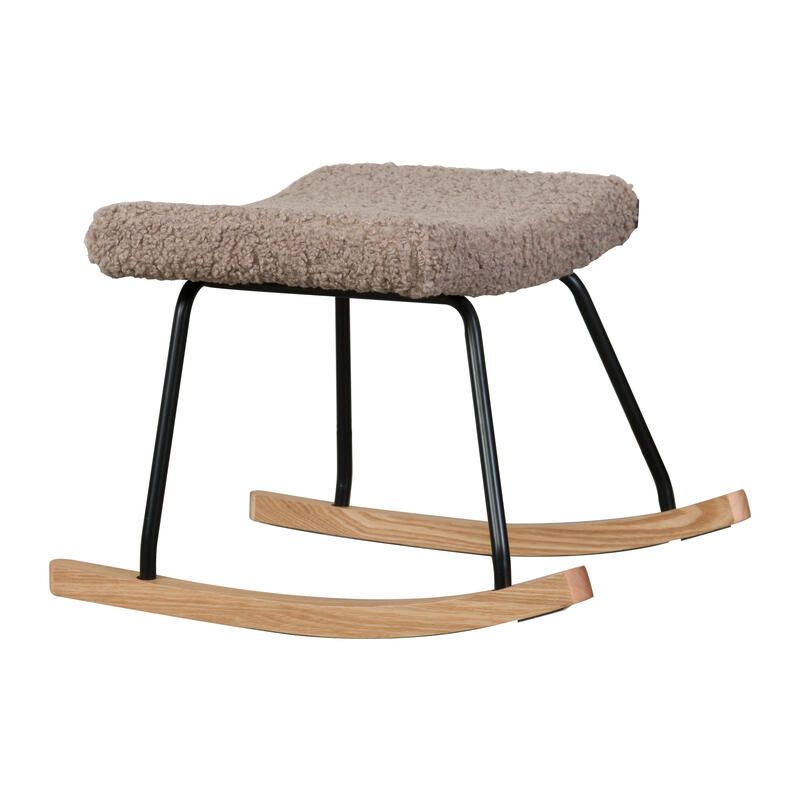 Repose Pied Hocker Rocker de Luxe Stone - quax