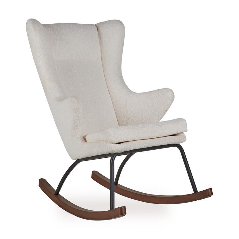 Fauteuil Rocking Adult Chair De Luxe Creme - quax