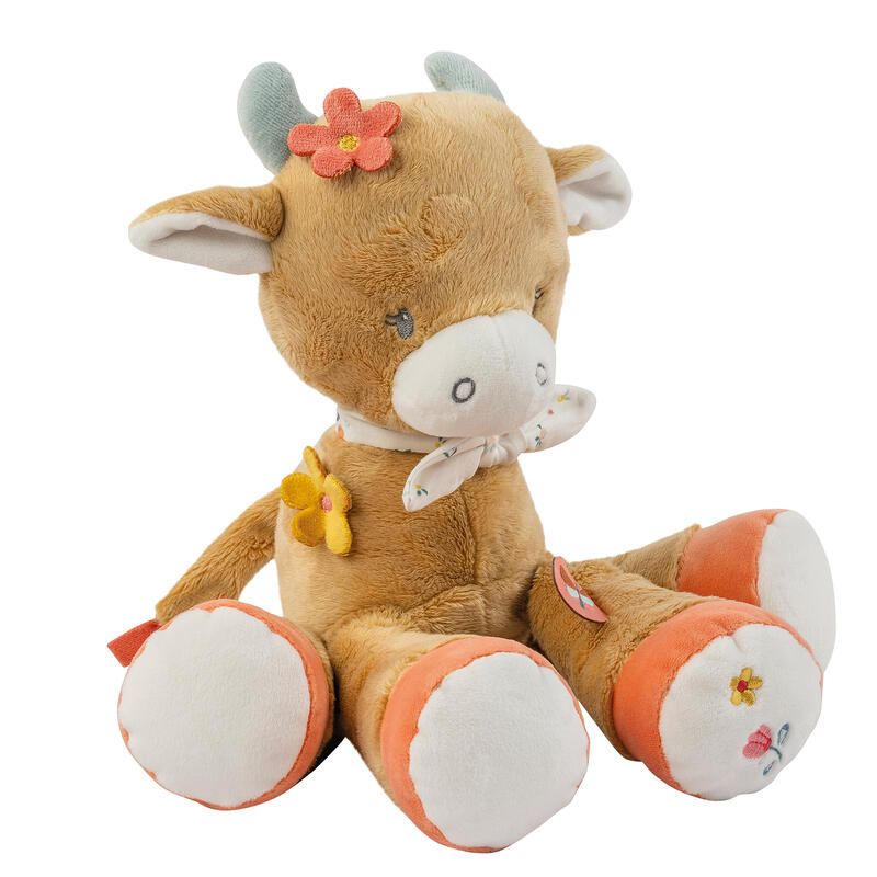 Peluche Vache Mila Mila, Zoe Lana - nattou