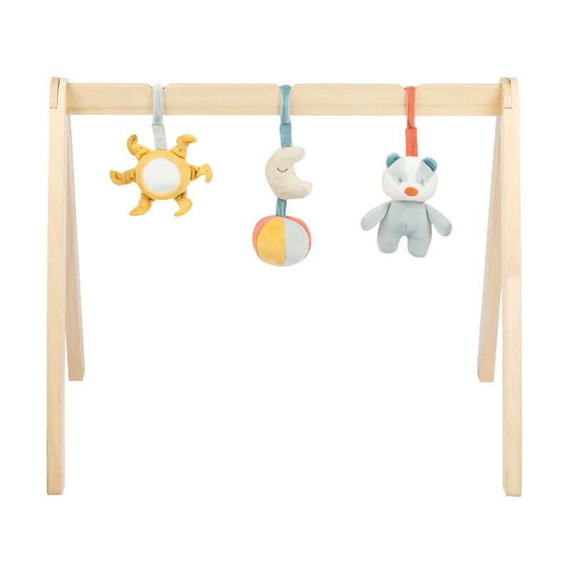 Arche En Bois Avec Peluche Felix Leo - nattou