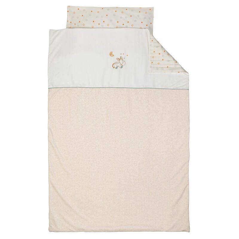 Housse De Couette Et Taie Felix Leo 100x140cm - nattou